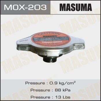 Крышка радиатора Masuma MOX203