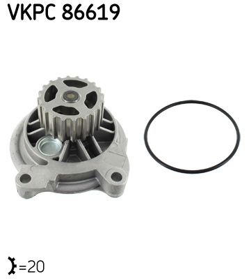 Насос водяной SKF VKPC86619