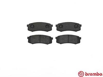 Колодки тормозные дисковые задние BREMBO P83024
