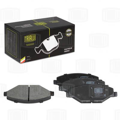 Колодки тормозные дисковые передние TRIALLI PF1807