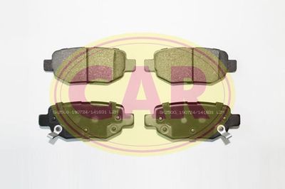 Колодки тормозные дисковые задние LIFAN SS35002