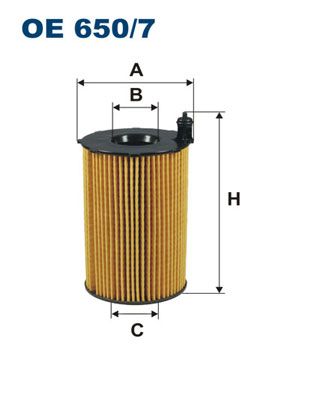 Фильтр масляный FILTRON OE6507