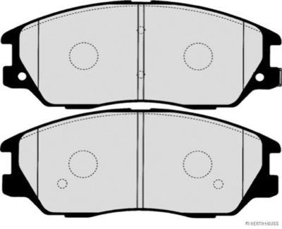 Колодки тормозные задние FINWHALE V1034