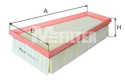 Фильтр воздушный M-Filter K7097