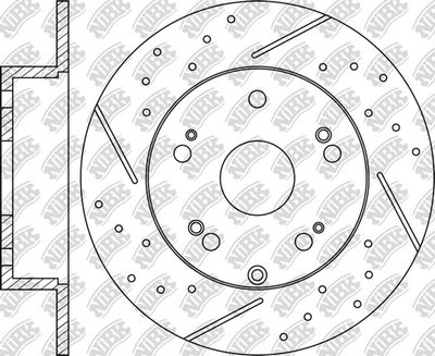 Диск тормозной NIBK RN1411DSET