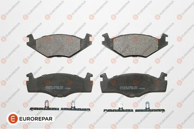Колодки тормозные передние EUROREPAR 1617248080