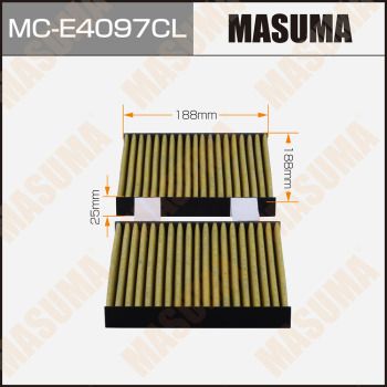 Фильтр салона угольный Masuma MCE4097CL