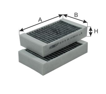 Фильтр салона угольный GOODWILL AG7412KCFC