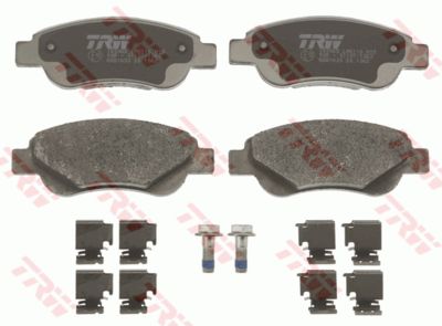 Колодки тормозные передние TRW GDB1633