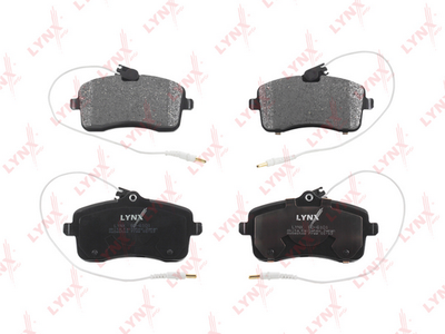 Колодки тормозные дисковые LYNXauto BD6101