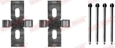 Комплект монтажный тормозных колодок OJD-QUICK BRAKE 1091248