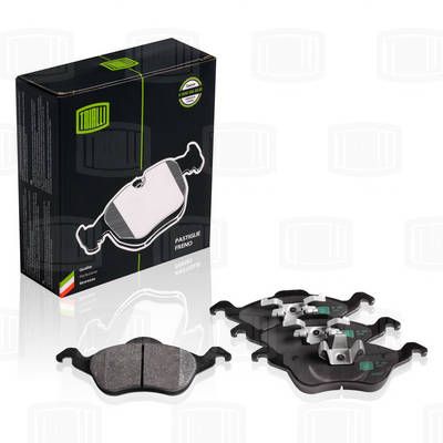 Колодки тормозные дисковые передние TRIALLI PF1001