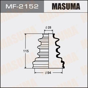 Пыльник ШРУС Masuma MF2152