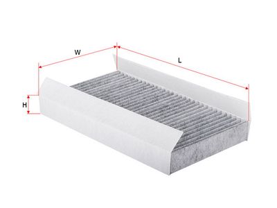 Фильтр салона угольный SAKURA CAC37980