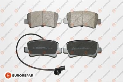 Колодки тормозные дисковые EUROREPAR 1617287580