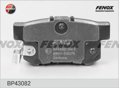 Колодки тормозные задние FENOX BP43082