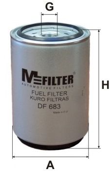 Фильтр топливный M-Filter DF683