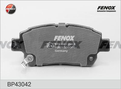 Колодки тормозные передние FENOX BP43042