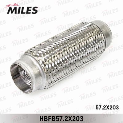Труба гофрированная универсальная Miles HBFB572X203
