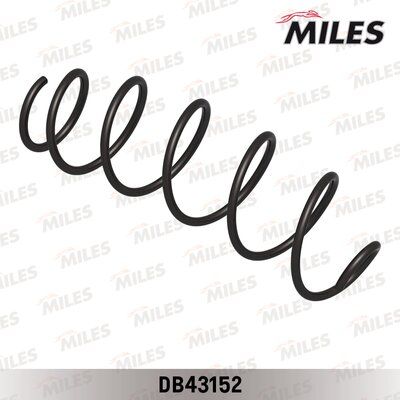 Пружина подвески передняя Miles DB43152
