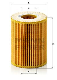 Фильтр масляный MANN-FILTER HU820X