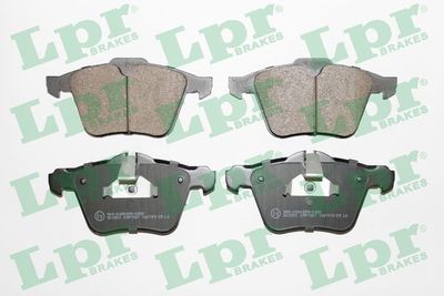 Колодки тормозные дисковые LPR 05P1587
