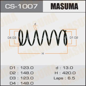 Пружина передняя Masuma CS1007