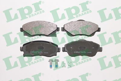Колодки тормозные дисковые LPR 05P1004