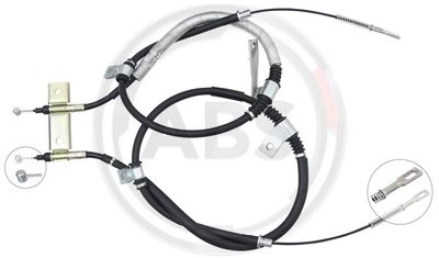 Трос стояночного тормоза задний левый SSANGYONG 4901008301