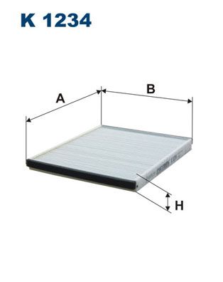 Фильтр салона FILTRON K1234