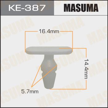 Клипса Masuma KE387