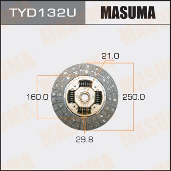 Диск сцепления Masuma TYD132U