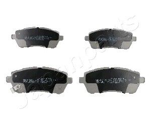 Колодки тормозные дисковые передние JAPANPARTS PA343AF