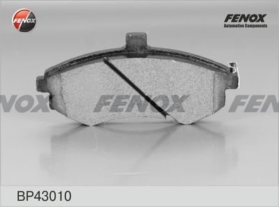 Колодки тормозные передние FENOX BP43010