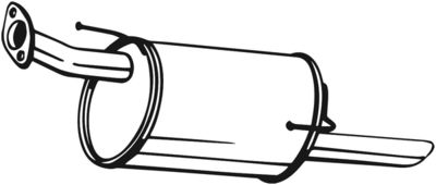 Глушитель средняя часть BOSAL 145289