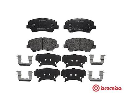Колодки тормозные передние BREMBO P30073