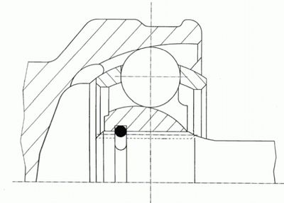 ШРУС наружный GKN (Loebro) 304557