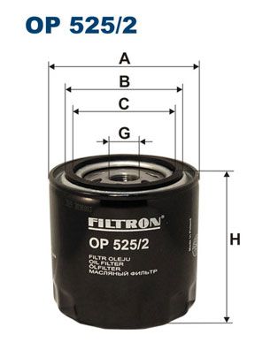 Фильтр масляный FILTRON OP5252
