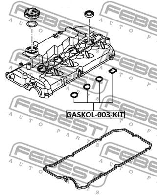 Кольцо уплотнительное клапанной крышки MITSUBISHI MN149704
