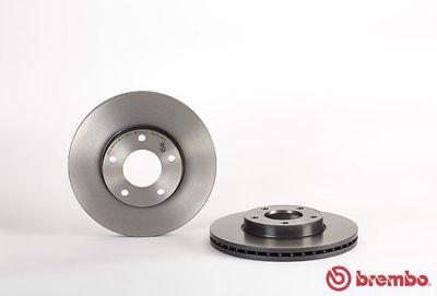 Диск тормозной передний вентилируемый BREMBO 09946421
