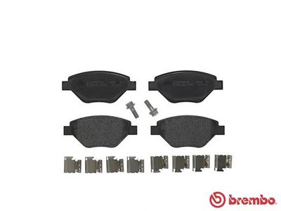 Колодки тормозные дисковые BREMBO P68031