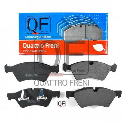 Колодки тормозные дисковые передние комплект QUATTRO FRENI QF502400