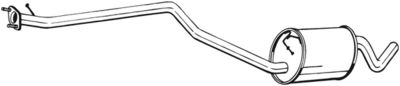 Глушитель средняя часть BOSAL 290089