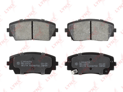 Колодки тормозные передние LYNXauto BD4418