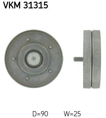 Ролик ремня приводного SKF VKM31315