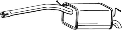 Глушитель задний BOSAL 233059