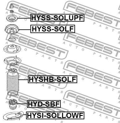 Прокладка пружины Hyundai/Kia 546333X000