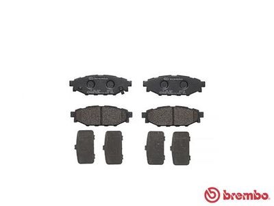 Колодки тормозные дисковые BREMBO P78020