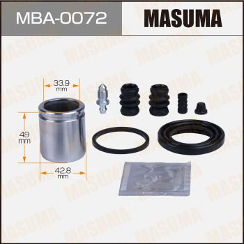 Ремкомплект тормозного суппорта с поршнем Masuma MBA0072