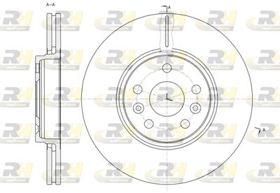 Диск тормозной ROADHOUSE 6147710